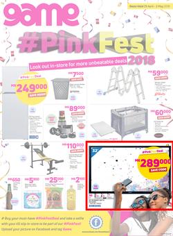 Game Malawi : Pink Fest (25 April - 2 May 2018), page 1
