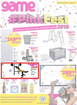 Game Malawi : Pink Fest (25 April - 2 May 2018), page 1