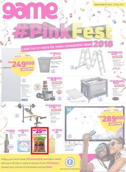 Game Malawi : Pink Fest (25 April - 2 May 2018), page 1