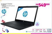 HP 14" Intel Core i5 Notebook 14-BS021NI