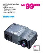 Telefunken LED Projector With DVD Player TDP-25