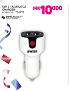 Swiss 3.1A MI US CA Charger