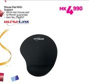 Ultra Link Mouse Pad With Support
