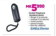 Bell Phones Corded Telephone RAINBOW 58200