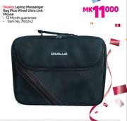 Dicallo Laptop Messenger Bag Plus Wired Ultra Link Mouse