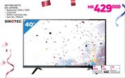 Sinotec 40" FHD LED TV STL-40F1A11A