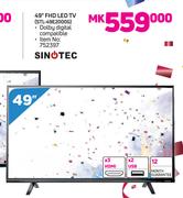 Sinotec 49" FHD LED TV STL-49E2000G