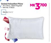 Mainstays Quilted Hollow Fibre Pillow