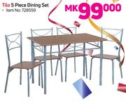 Tilo 5 Piece Dining Set