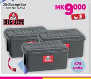 Big Jim 25Ltr Storage Box-For 3