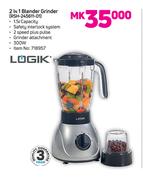 Logik 2 In 1 Blender Grinder RSH-245611-01