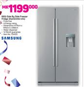Samsung 660Ltr Side By Side Freezer Fridge RSA1WHMG1 XFA