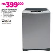 Whirlpool 16kg Top Load Washing Machine WTL 1600 SL