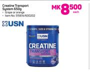 USN Creatine Transport System In Grape Or Orang-650g Each