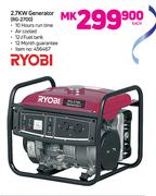 Ryobi 2.7KW Generator RG-2700-Each