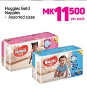 Huggies Gold Nappies-Per Pack