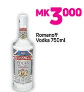 Romanoff Vodka-750ml