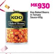 Koo Baked Beans In Tomato Sauce-410g