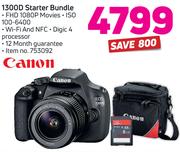 Canon 1300D Starter Bundle 