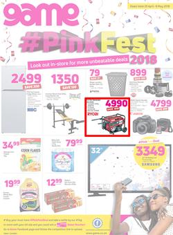 Game Zambia : Pink Fest (25 April - 9 May 2018), page 1