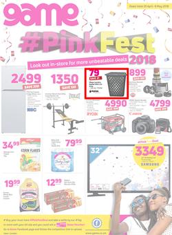 Game Zambia : Pink Fest (25 April - 9 May 2018), page 1