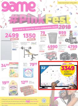 Game Zambia : Pink Fest (25 April - 9 May 2018), page 1