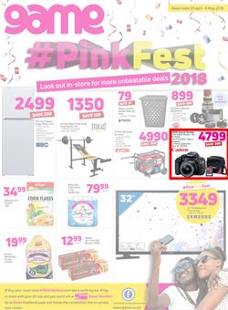 Game Zambia : Pink Fest (25 April - 9 May 2018), page 1