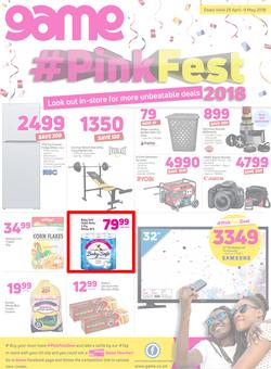 Game Zambia : Pink Fest (25 April - 9 May 2018), page 1