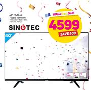 Sinotec 40" FHD LED TV STL-40FIA11A