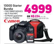 Canon 1300D Starter Bundle