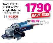 Bosch GWS 2000- 2000 W 230 Angle Grinder