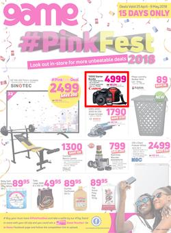 Game Namibia : Pink Fest (25 April - 9 May 2018), page 1