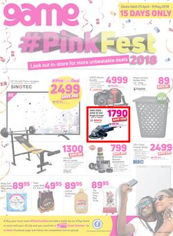 Game Namibia : Pink Fest (25 April - 9 May 2018), page 1