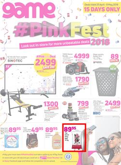 Game Namibia : Pink Fest (25 April - 9 May 2018), page 1