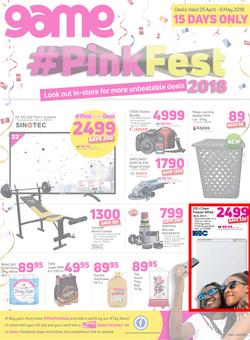 Game Namibia : Pink Fest (25 April - 9 May 2018), page 1