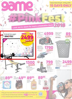 Game Namibia : Pink Fest (25 April - 9 May 2018), page 1