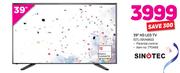 Sinotec 39" HD LED TV STL-39VN86D