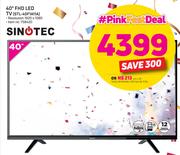 Sinotec 40" FHD LED TV STL-40F1A11A