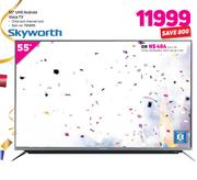 Skyworth 55" UHD Android Voice TV