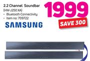 Samsung 2.2 Channel Soundbar HW-J250 XA