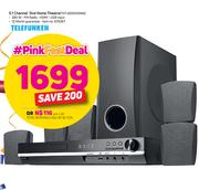 Telefunken 5.1 Channel DVD Home Theatre THT-6000HDMIA
