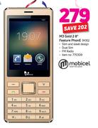 Mobicel M3 Gold 2.8" Feature PhonE M3G
