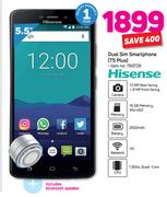 Hisense Dual SIM Smartphone T5 PLUS Including Bluetooth Speaker