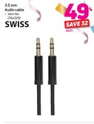 Swiss 3.5mm Audio Cable