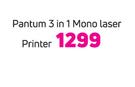 Pantum 3 In 1 Mono Laser Printer