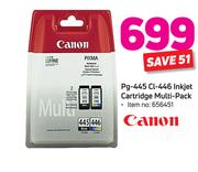 Canon PG-445 CL-446 Inkjet Catridge Multi-Pack