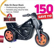 Big Jim Ride-On Racer Black