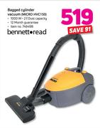 Bennett Read Bagged Cylinder Vacuum MICRO HVC150