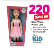 Kid Connection 81cm Wispy Walker Doll