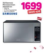 Samsung 32L Electronic Microwave Oven ME0113M1 XF